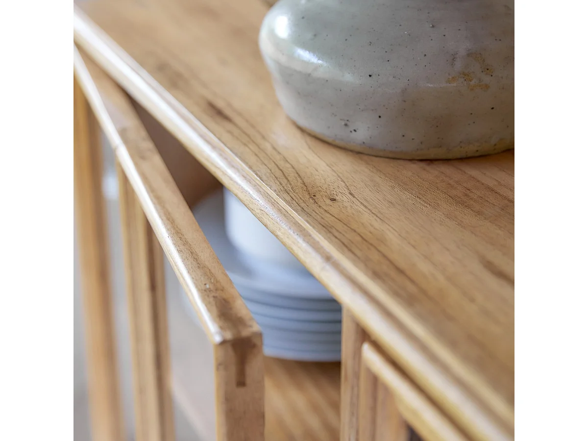 Vitrine Alex aus Mindiholz 120