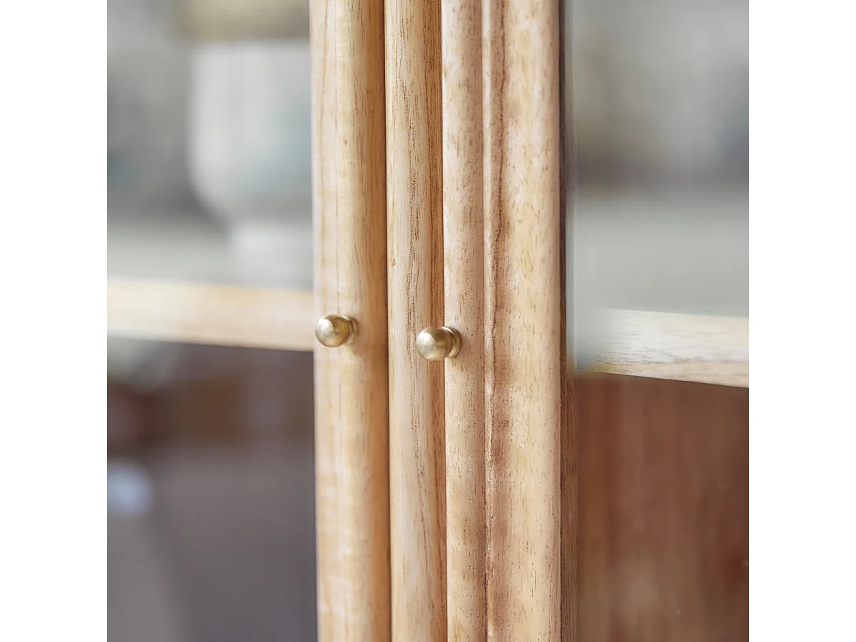 Vitrine Alex aus Mindiholz 120