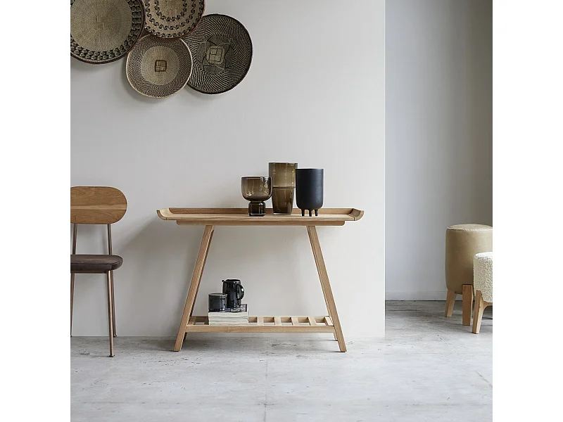 Console haute en bois de teck 110 Pampa