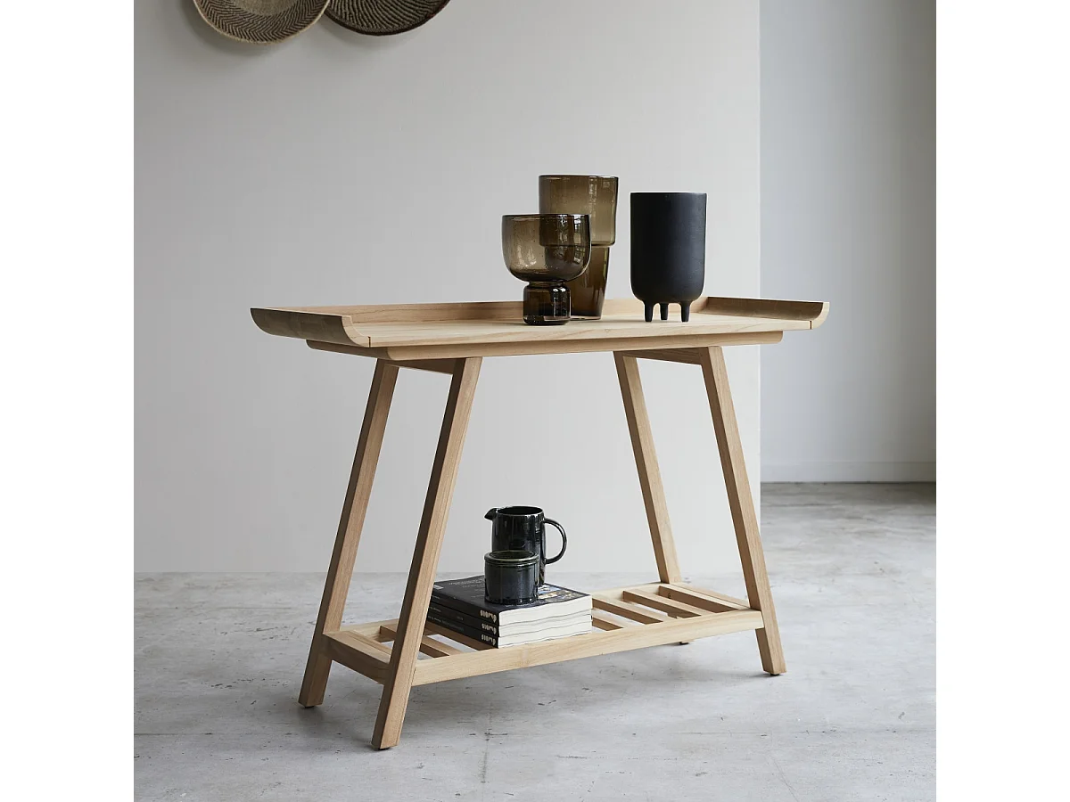 Hohe Konsole aus Teakholz 110 Pampa