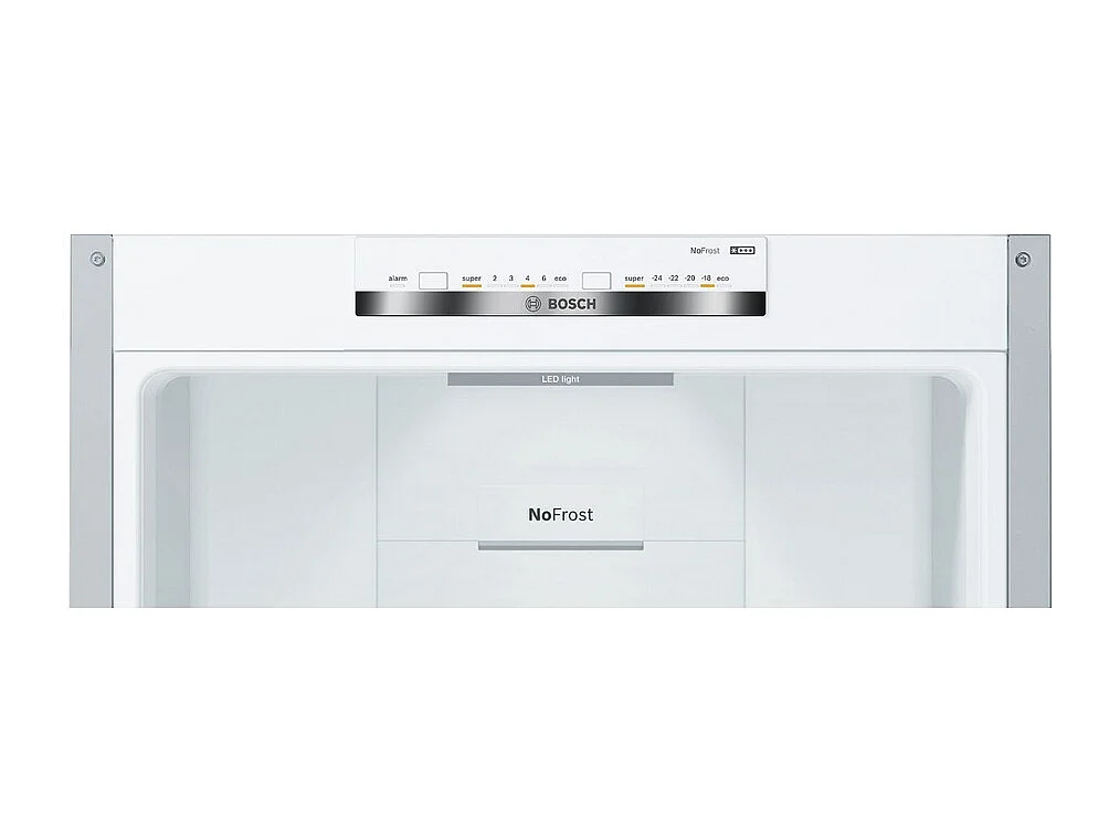 Bosch Réfrigérateur combiné 60cm 324l nofrost inox - kgn36vled