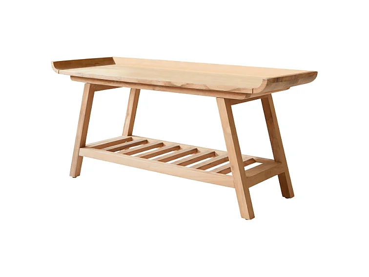 Flache Konsole für Kinder aus Teakholz 110 Pampa