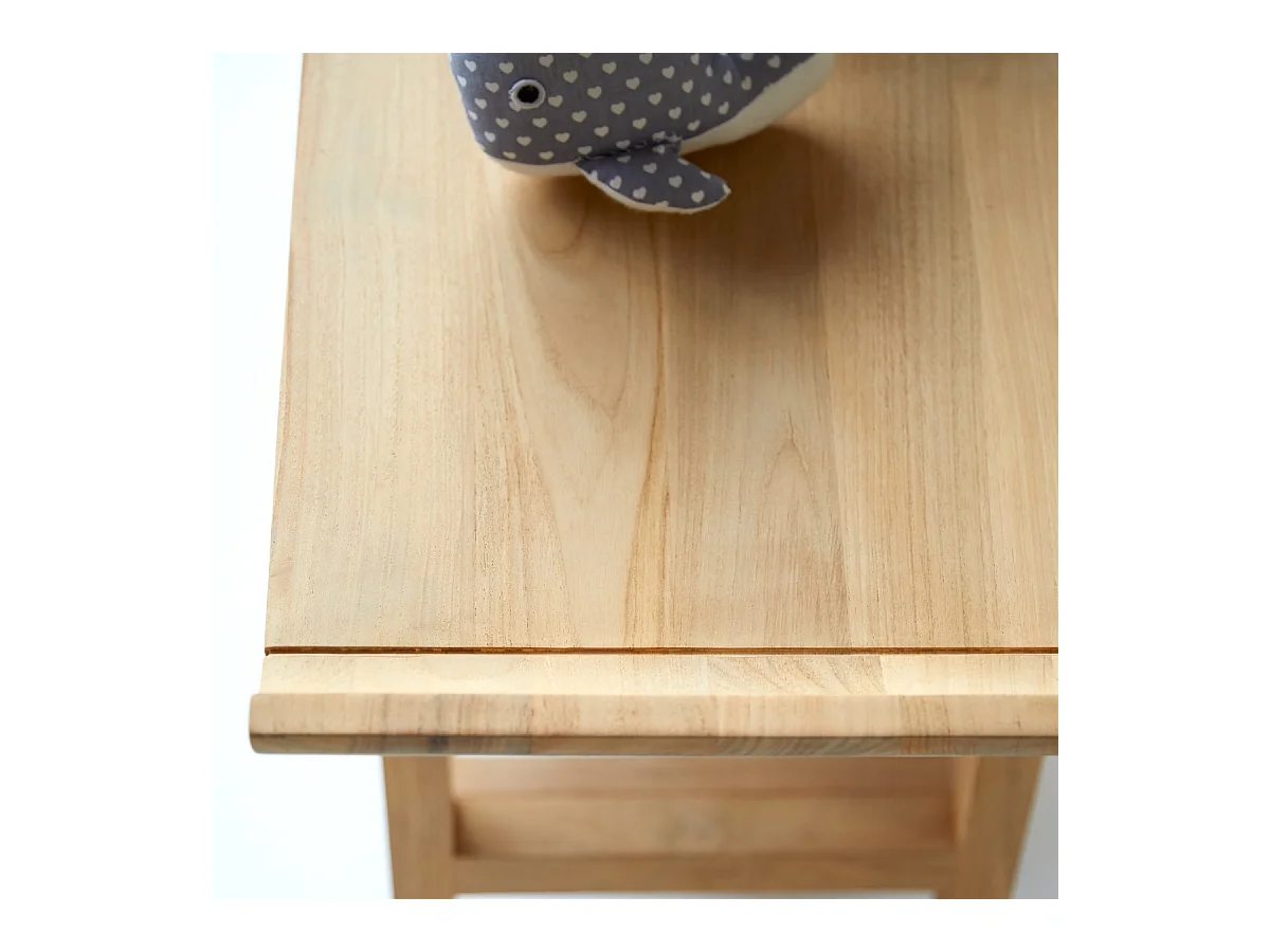 Flache Konsole für Kinder aus Teakholz 110 Pampa