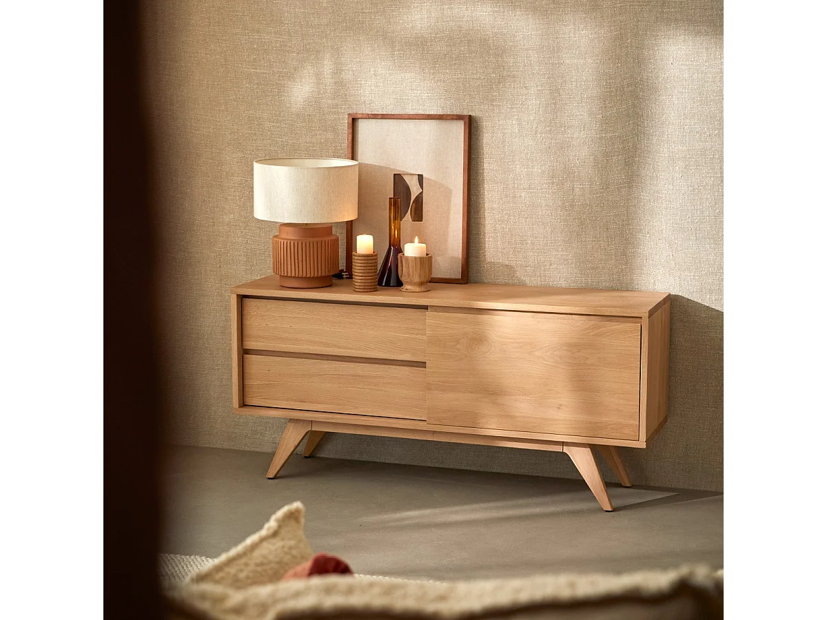 TV-Möbel aus Eichenholz 130 Esmée