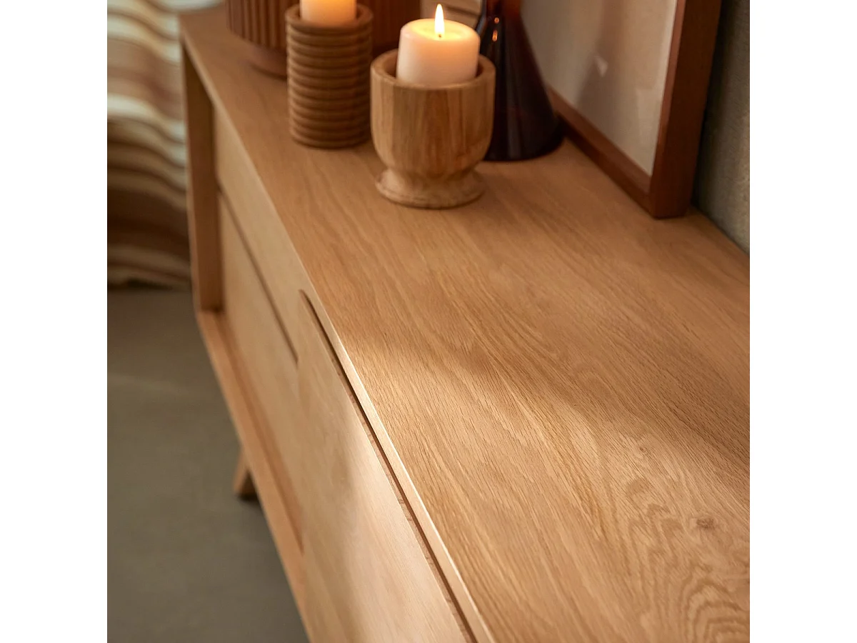 TV-Möbel aus Eichenholz 130 Esmée