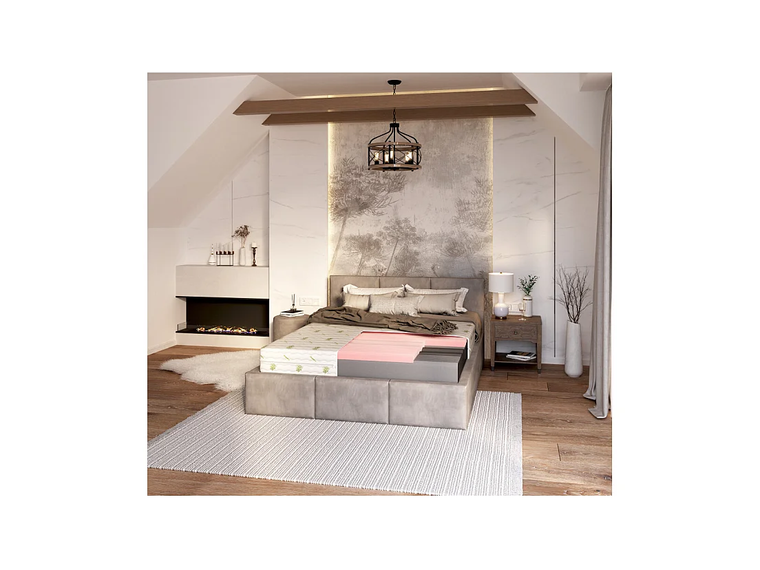 Matelas Select Max 120x200 - 18cm - Mémoire de forme - Aloe Vera