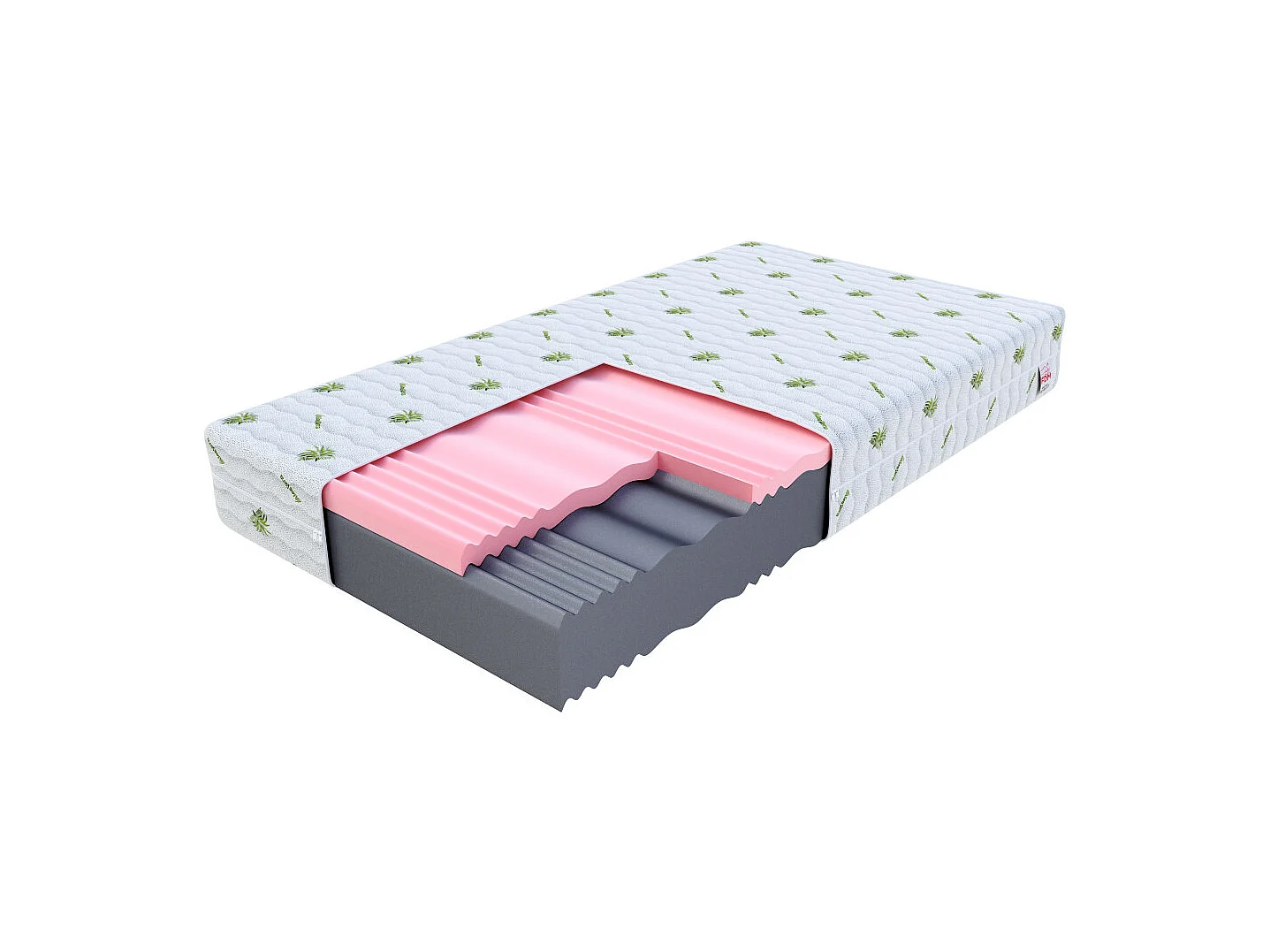 Matelas Select Max 120x200 - 18cm - Mémoire de forme - Aloe Vera