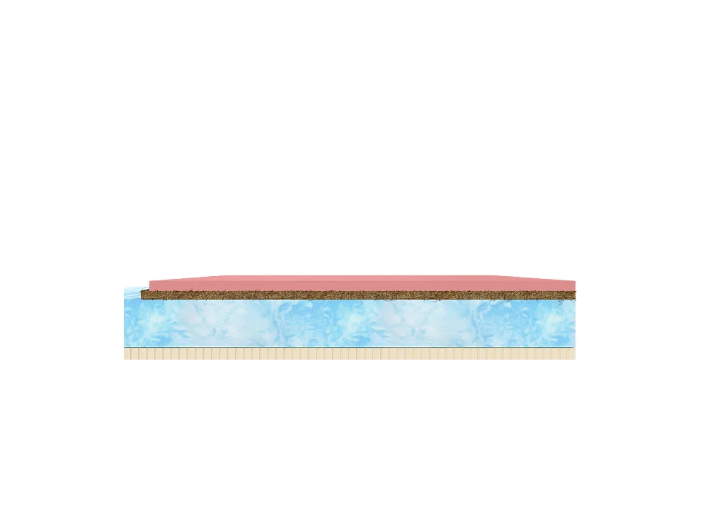 Matelas Ergo 140x190 - Mémoire de forme - Latex - 22cm