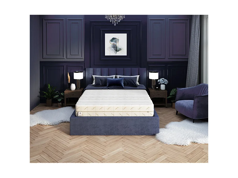 Matelas Ergo 140x190 - Mémoire de forme - Latex - 22cm