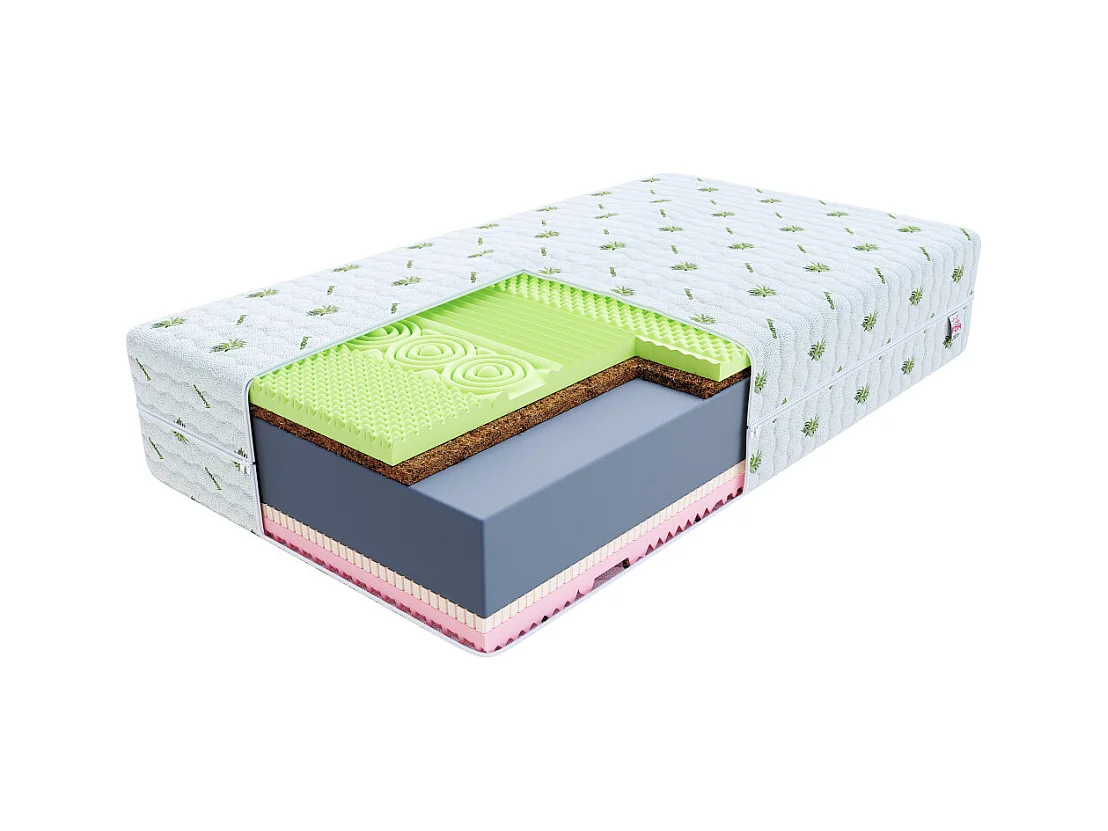 Matelas SAVONA 140x200 Mousse Mousse Polyuréthane T25 - Mémoire de forme - Latex - 22cm