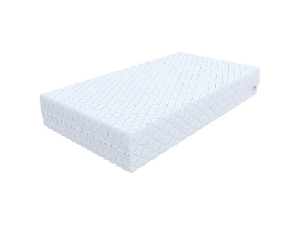 Matelas ENNA 120x200 - 19cm - Mousse de polyuréthane T25 - Ressort ensachés