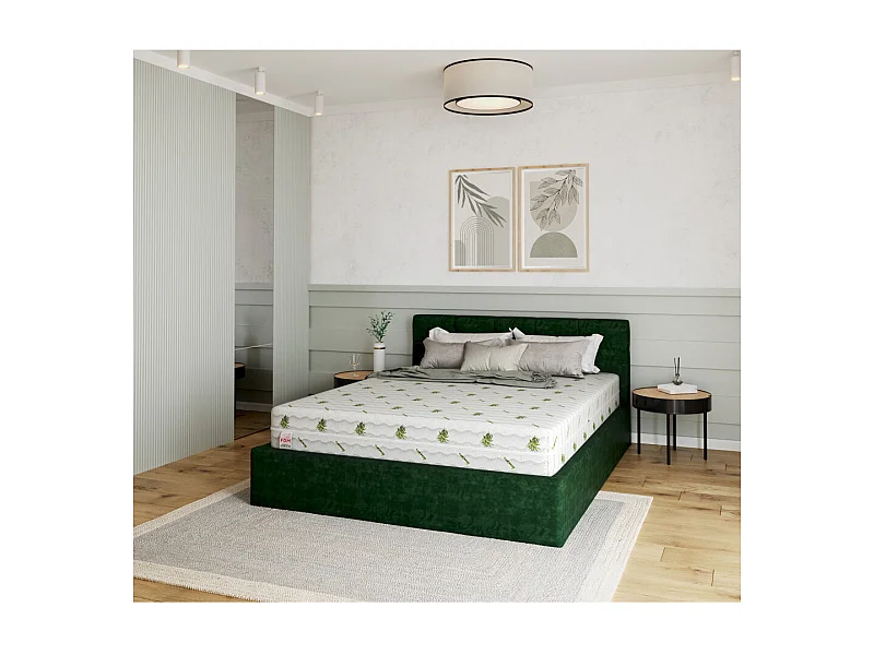Matelas Select Max 140x190 - 18cm - Mémoire de forme - Aloe Vera