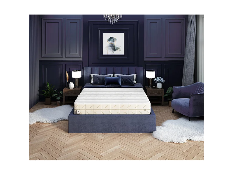 Matelas Ergo 160x200 - Mémoire de forme - Latex - 22cm