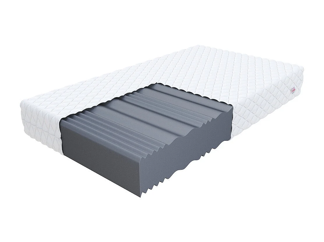 Matelas LIVIA MAX PLUS  120x200 - 26cm - Mousse T25