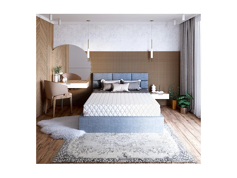 Matelas LIVIA MAX PLUS  140x190 - 26cm - Mousse T25