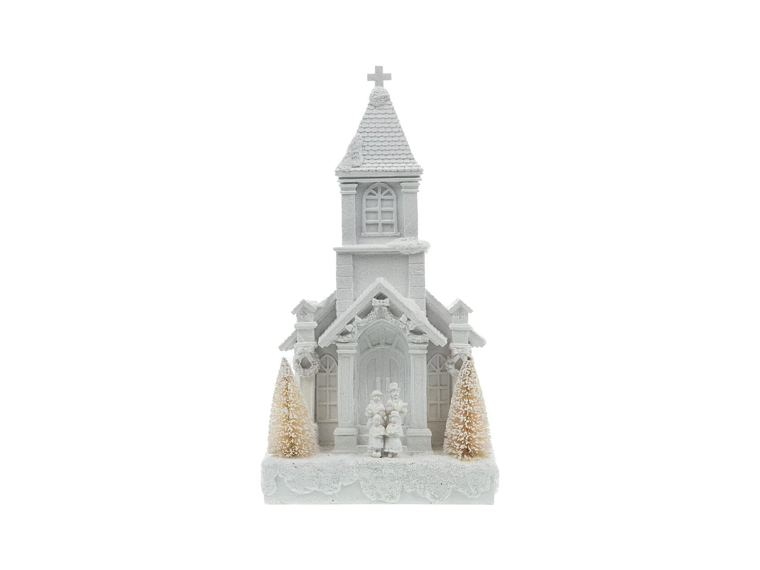 Eglise de Noël Choristes 36 cm