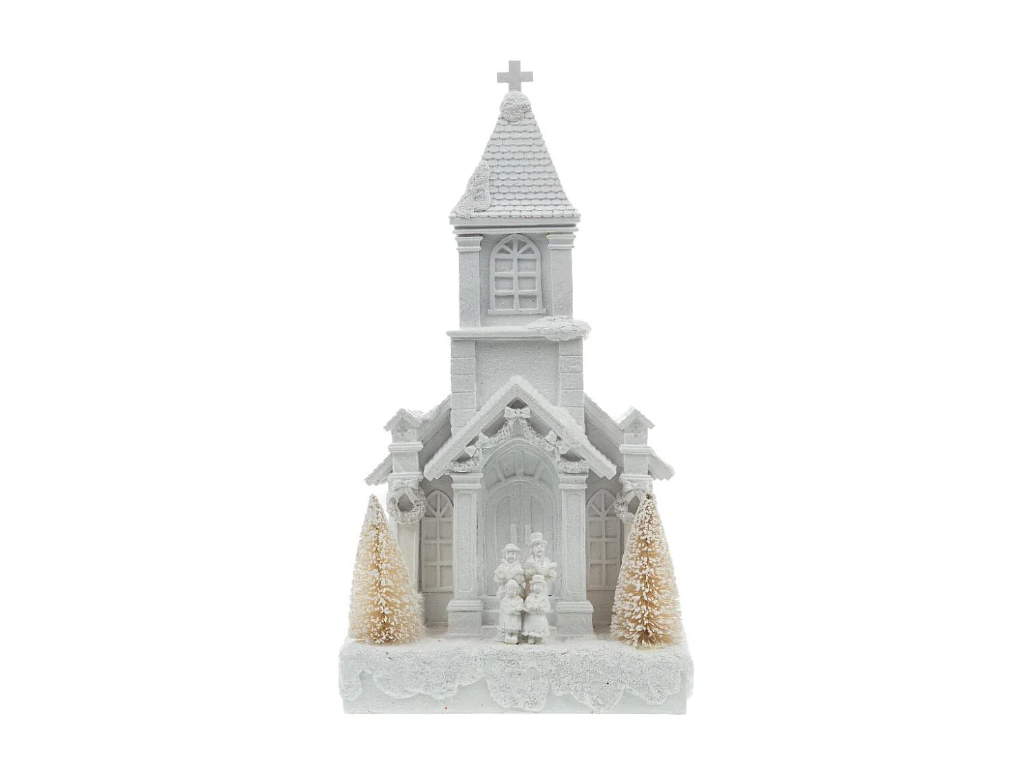 Eglise de Noël Choristes 36 cm