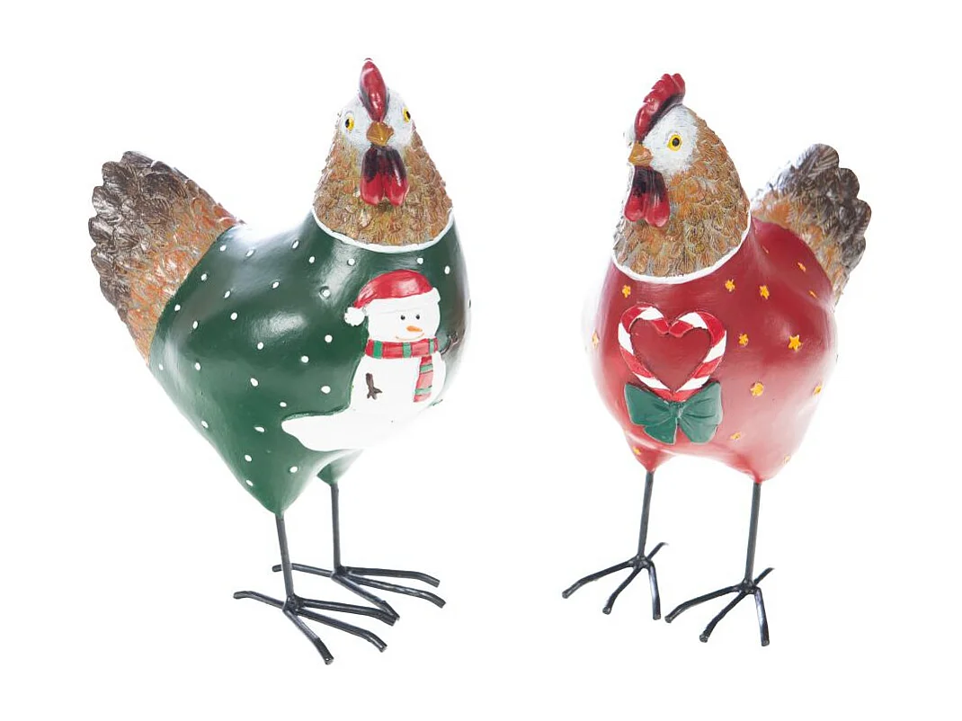 Poule Alice Pull Noël