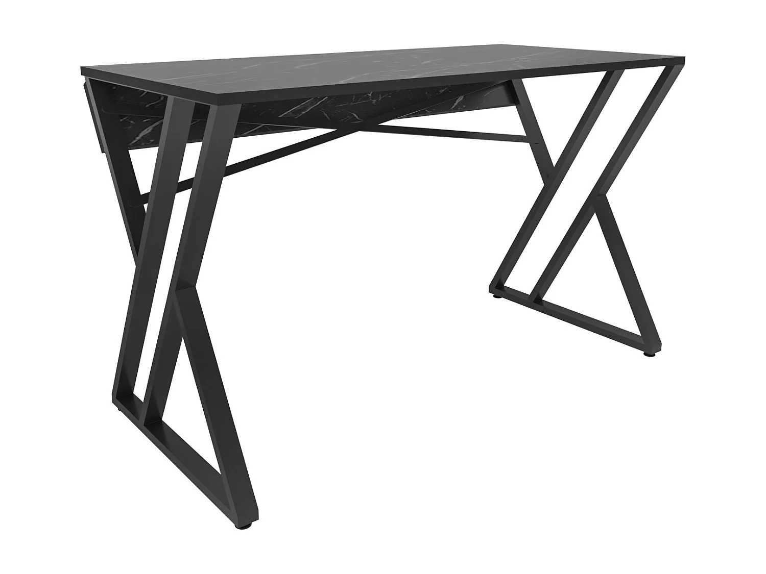 Decorotika Gyza Study and Writing Desk Metal Legs - W 120 cm x H 75 cm x D 60 cm