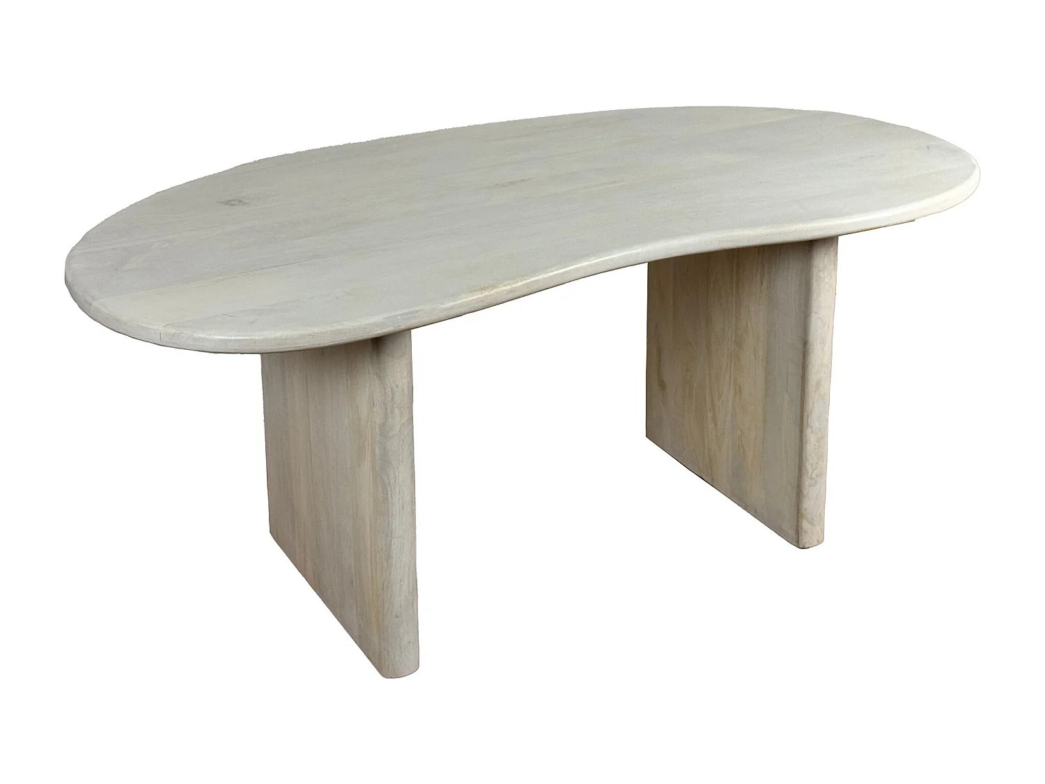 Bureau 180x90 en Bois Massif Blanc Table Ordinateur Design Home Office