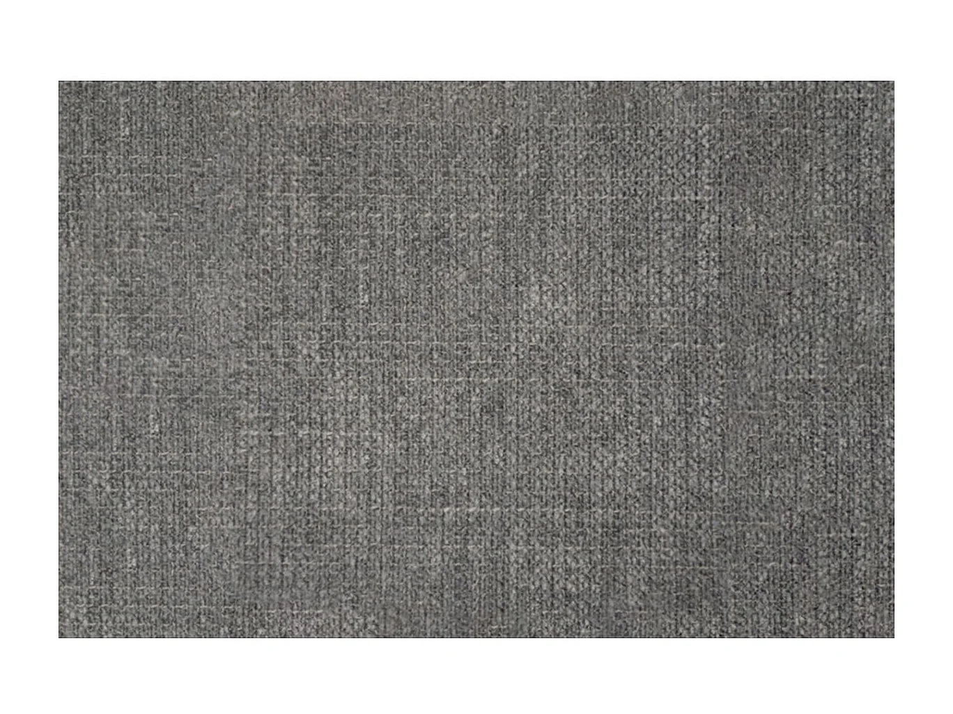 Lit 140x200cm avec tête de lit capitonnée tissu et sommier tapissier gris anthracite - Hauteur totale : 29cm