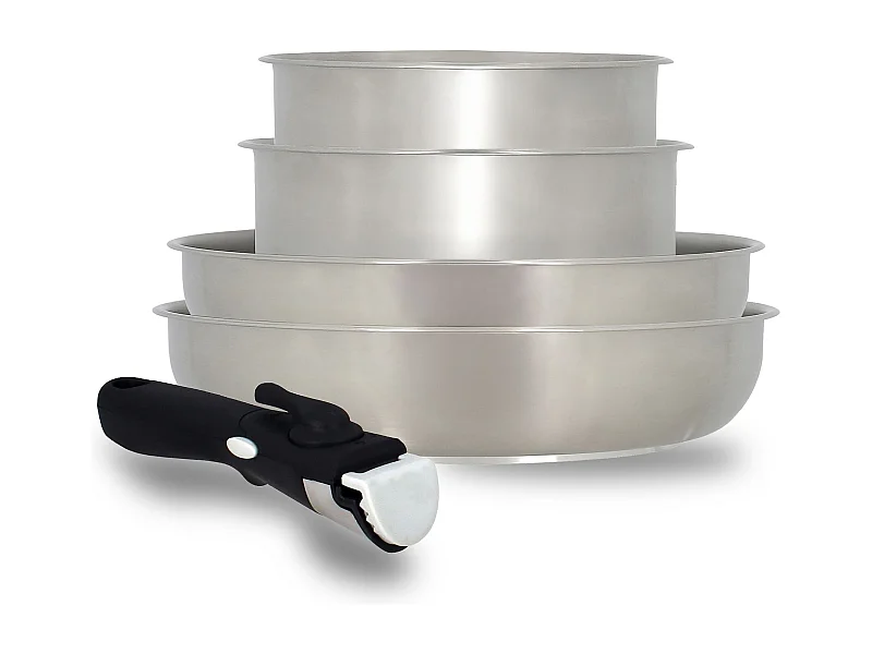 Menastyl - Set 5 Pieces Iris En Acier Inoxydable