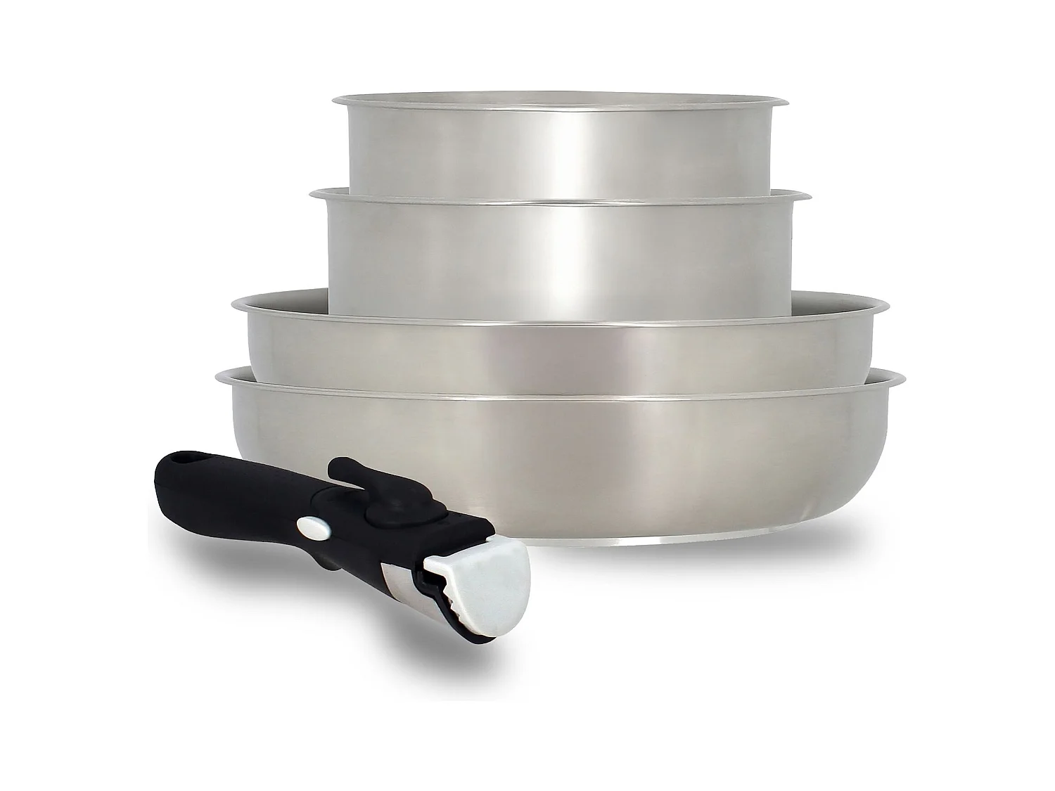 Menastyl - Set 5 Pieces Iris En Acier Inoxydable