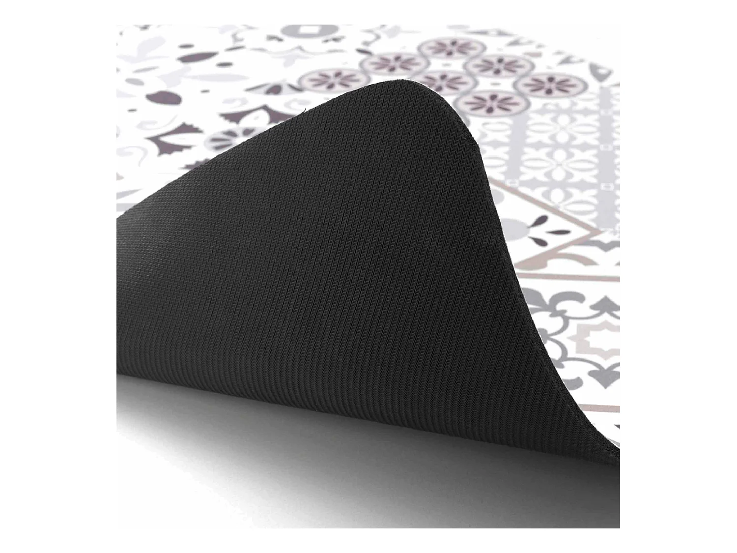 Tapis de Bain Imprimé "Salou" 50x80cm Gris