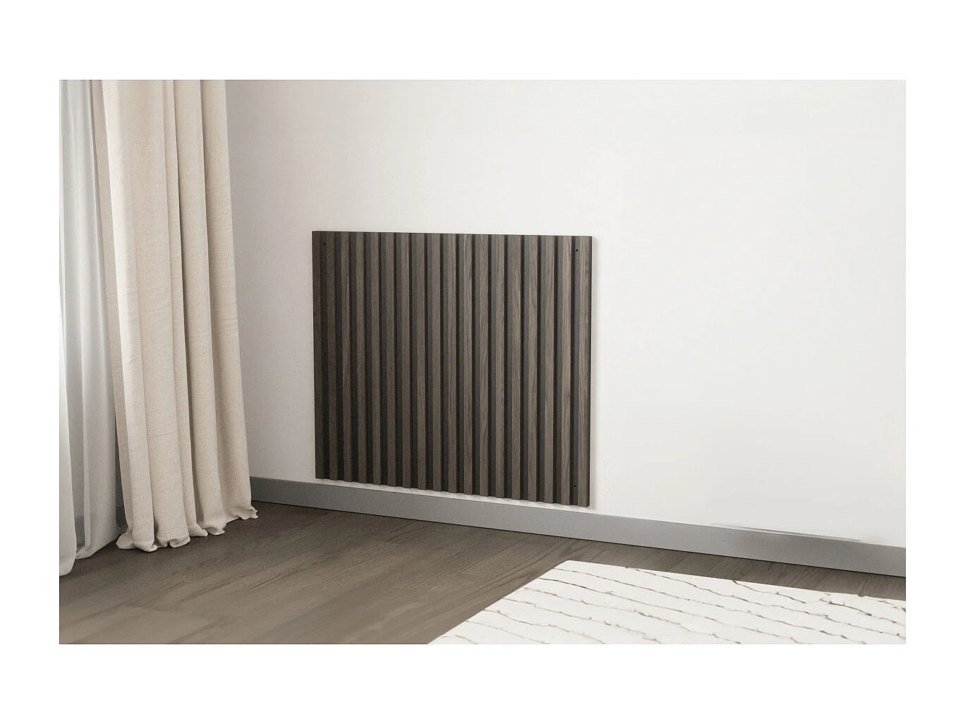 Tête de lit Déco "Pau" 94cm Marron