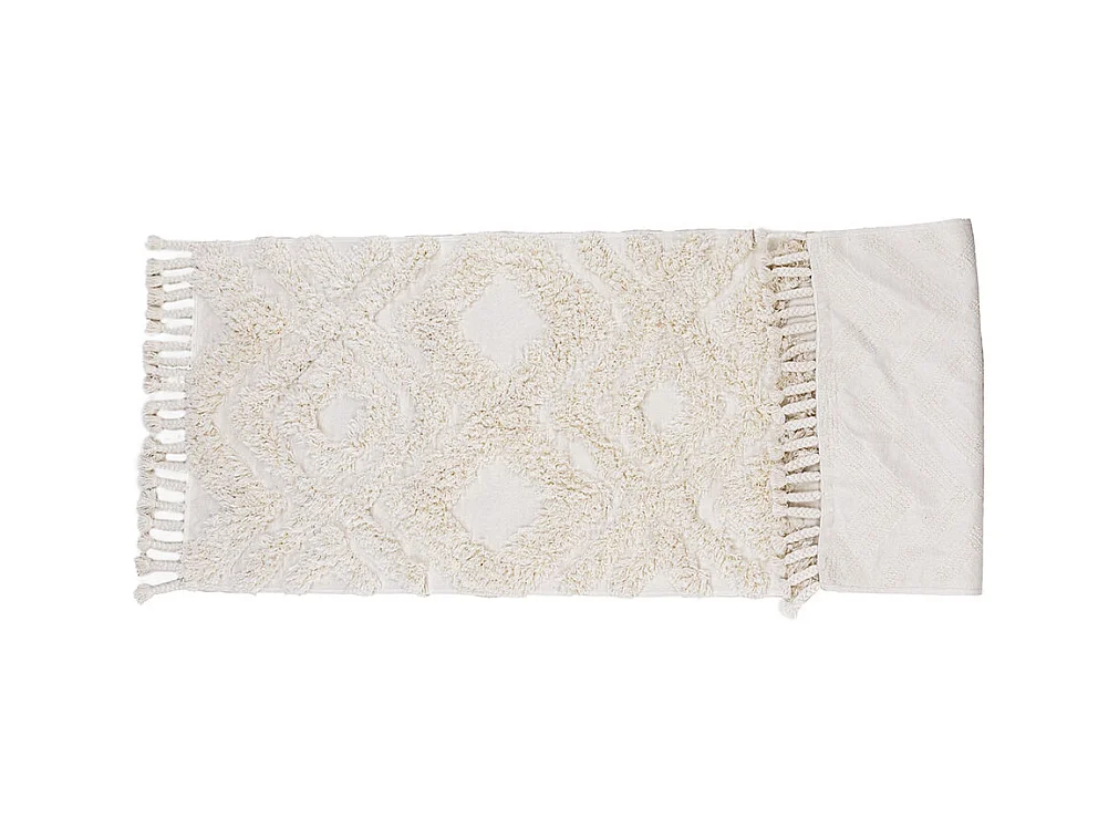 Tapis de Couloir Tufté "Hilma" 70x200cm Ivoire