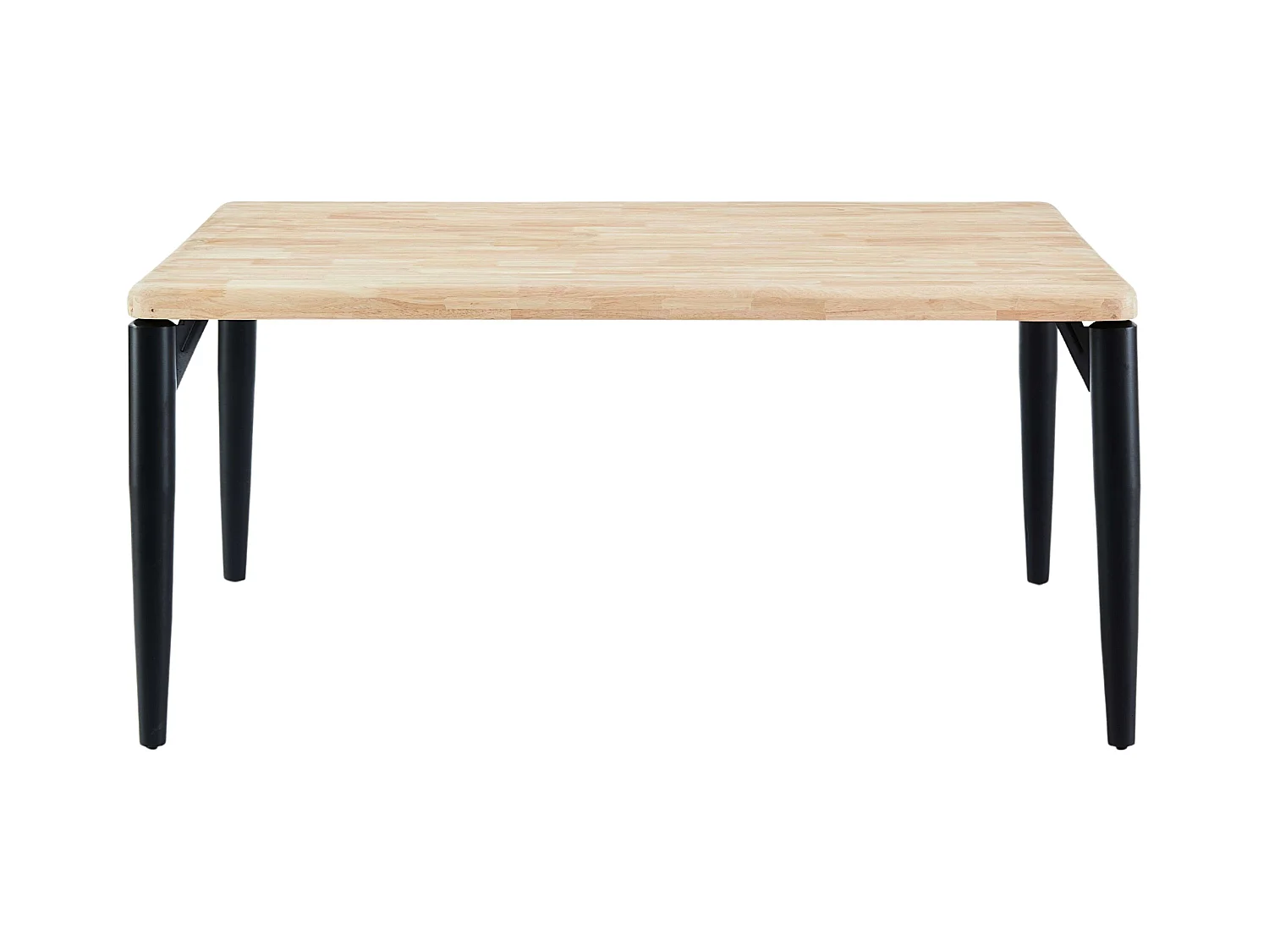 Mesa comedor fija Napi melamina roble Nordish/negro 160x100x76 cm