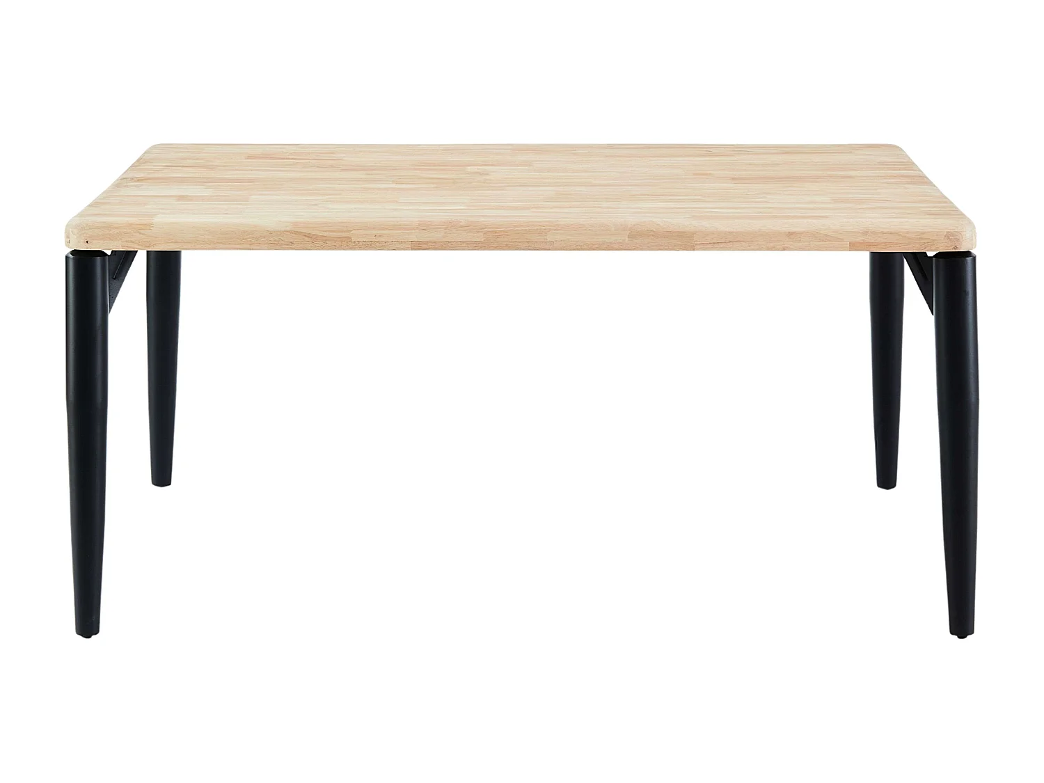 Mesa comedor fija Napi melamina roble Nordish/negro 160x100x76 cm