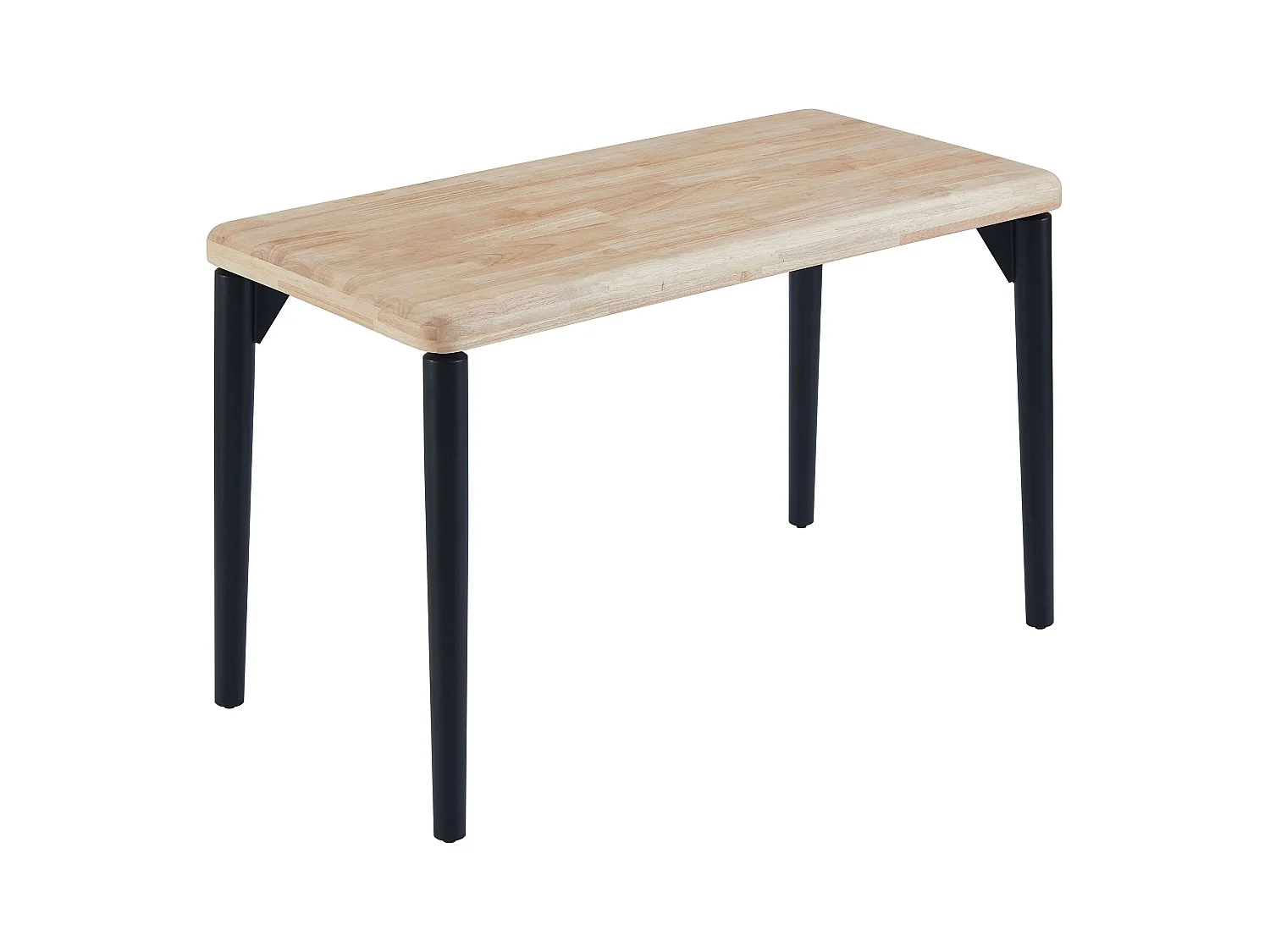Mesa Comedor Fija Napi Roble Nordish/Negro 120x60 cm