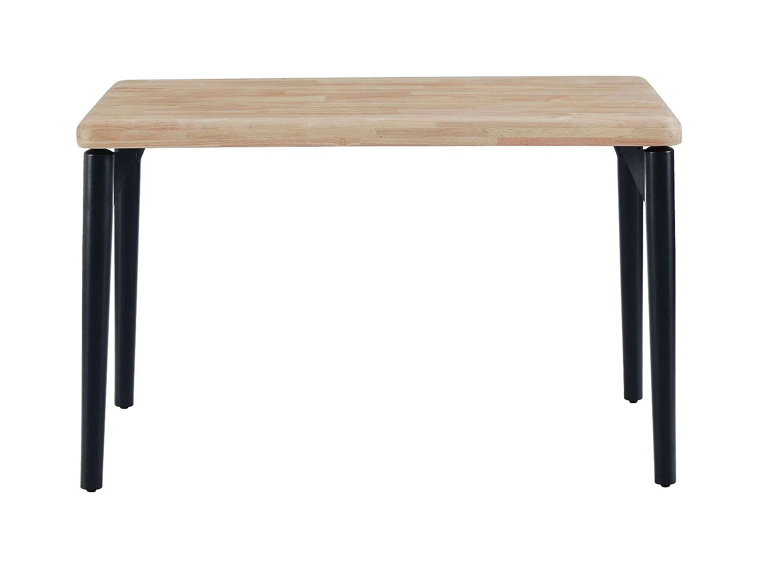 Mesa Comedor Fija Napi Roble Nordish/Negro 120x60 cm