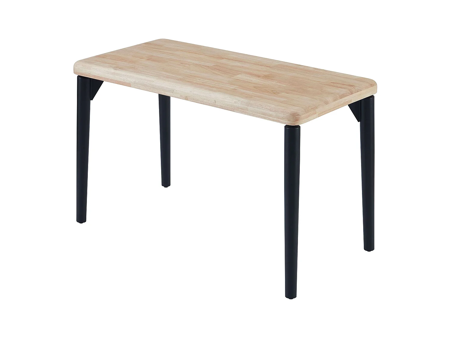 Mesa Comedor Fija Napi Roble Nordish/Negro 120x60 cm