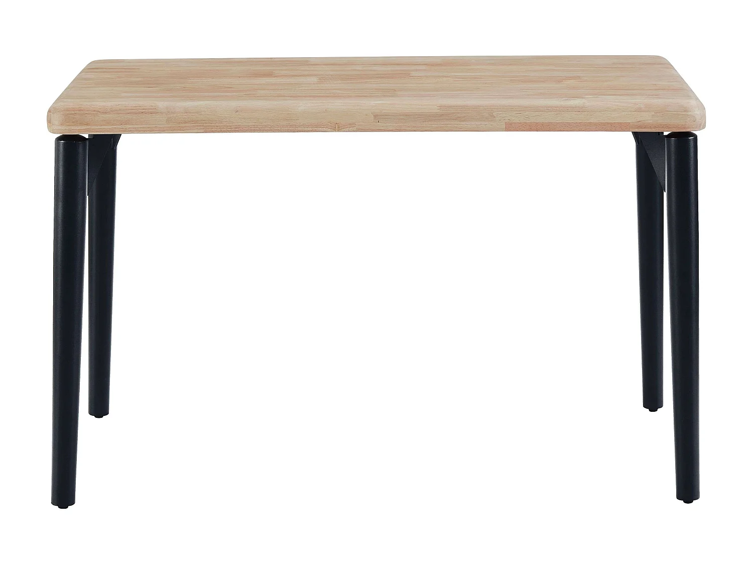 Table à manger fixe Napi Chêne nordique/Noir 120x60 cm