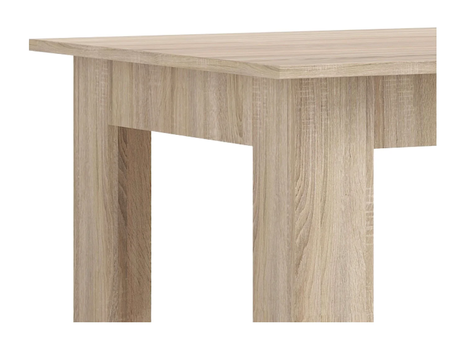 Mesa Comedor Fija Nur Contemporánea Roble Sonoma 138x80 cm