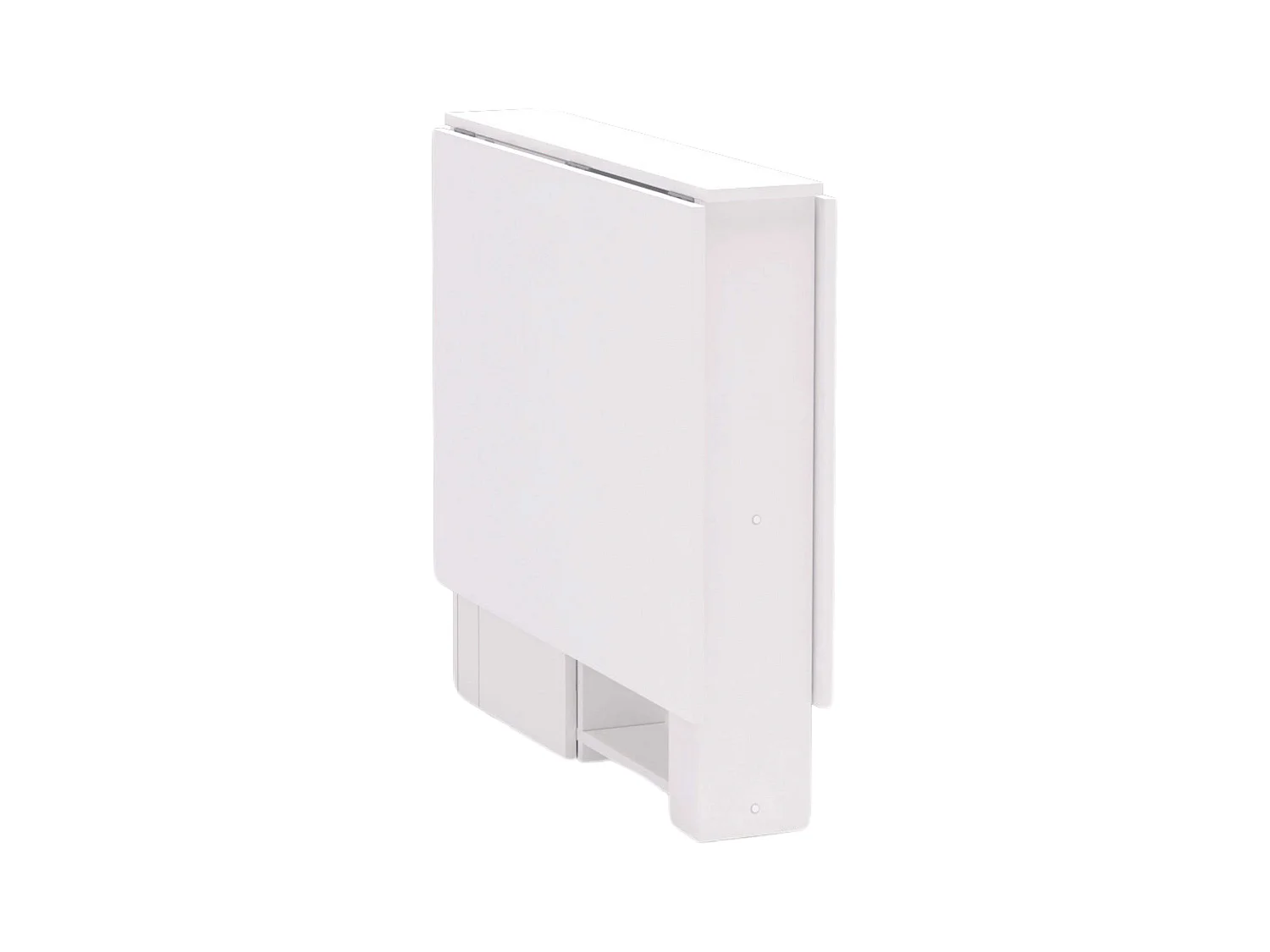 Mesa de Jantar Dobrável Swing para Cozinha Branca 132x80 cm