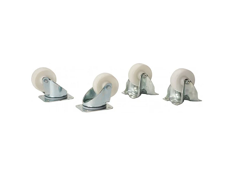 Roues pour barbecue acier Corten - White Fire