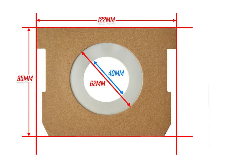 Lot de 5 sacs 20L pour aspirateurs Vacmaster VK1620SWC-02L - VACMASTER PROFESSIONAL