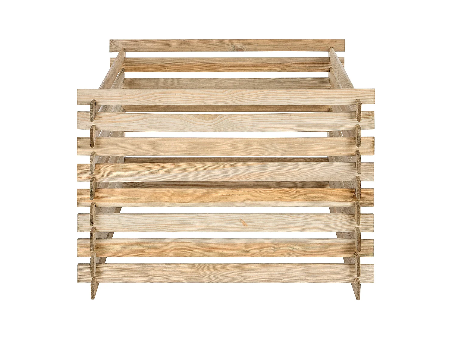 Composteur en bois 530L - Écologique, robuste et grande capacité