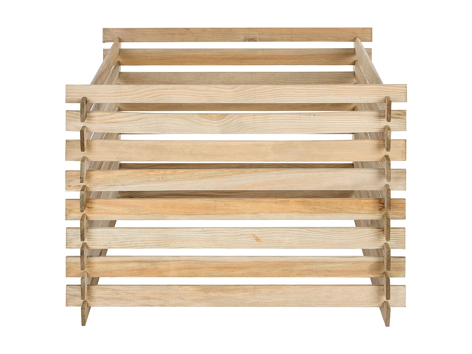 Composteur en bois 530L - Écologique, robuste et grande capacité