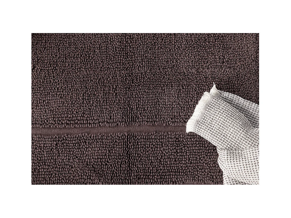 Tapis de Salle de Bain "William" 50x80cm Gris