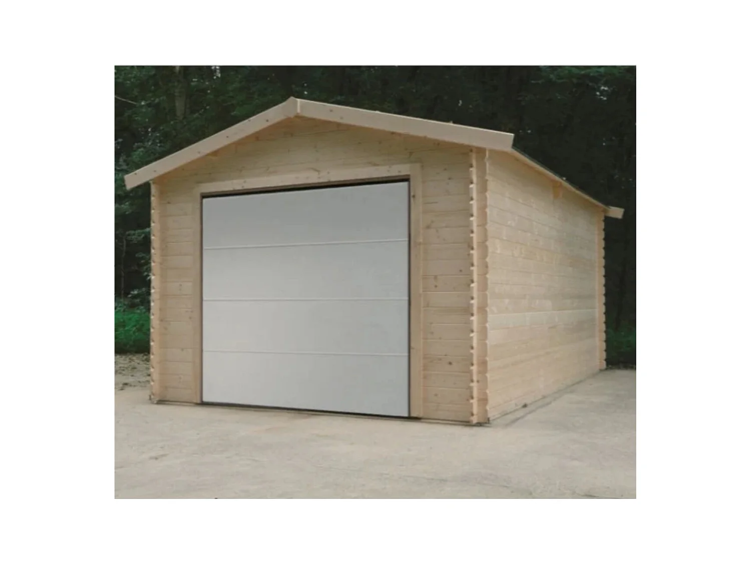 Traditionele Garage 3580 x 5080 - 28 mm