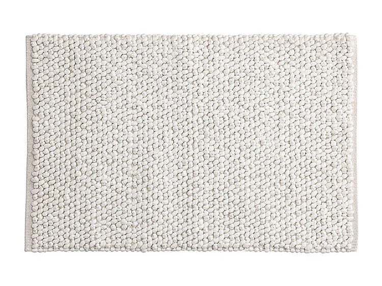 Wilmer Badematte 80x50cm Weiß.