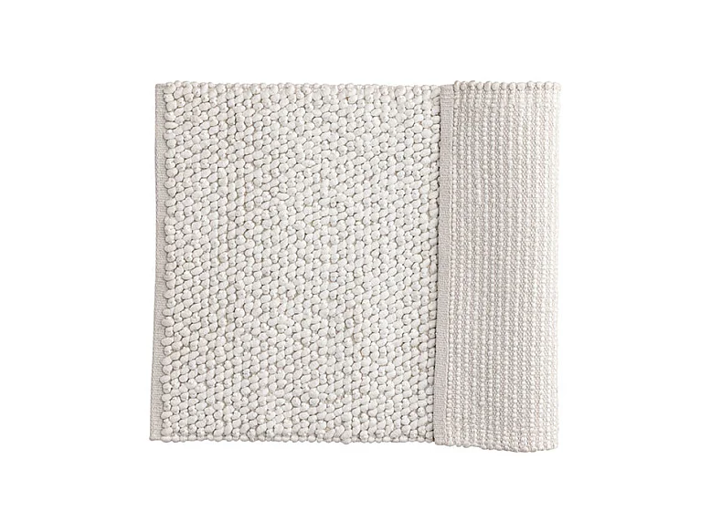 Wilmer Badematte 80x50cm Weiß.