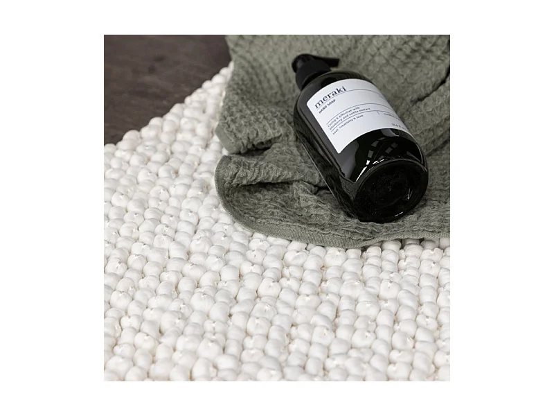 Wilmer Badematte 80x50cm Weiß.