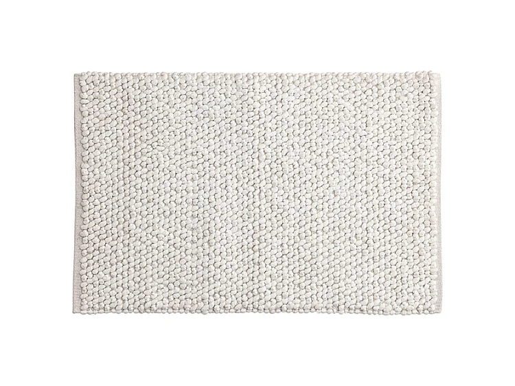 Tapis de Salle de Bain "Wilmer" 50x80cm Blanc