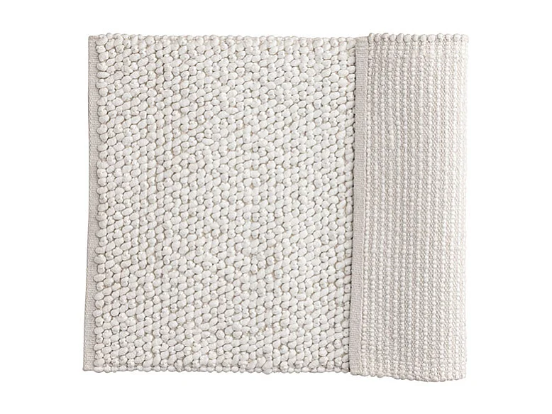 Tapis de Salle de Bain "Wilmer" 50x80cm Blanc