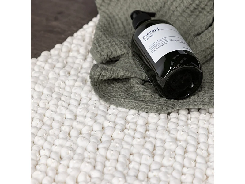 Tapis de Salle de Bain "Wilmer" 50x80cm Blanc